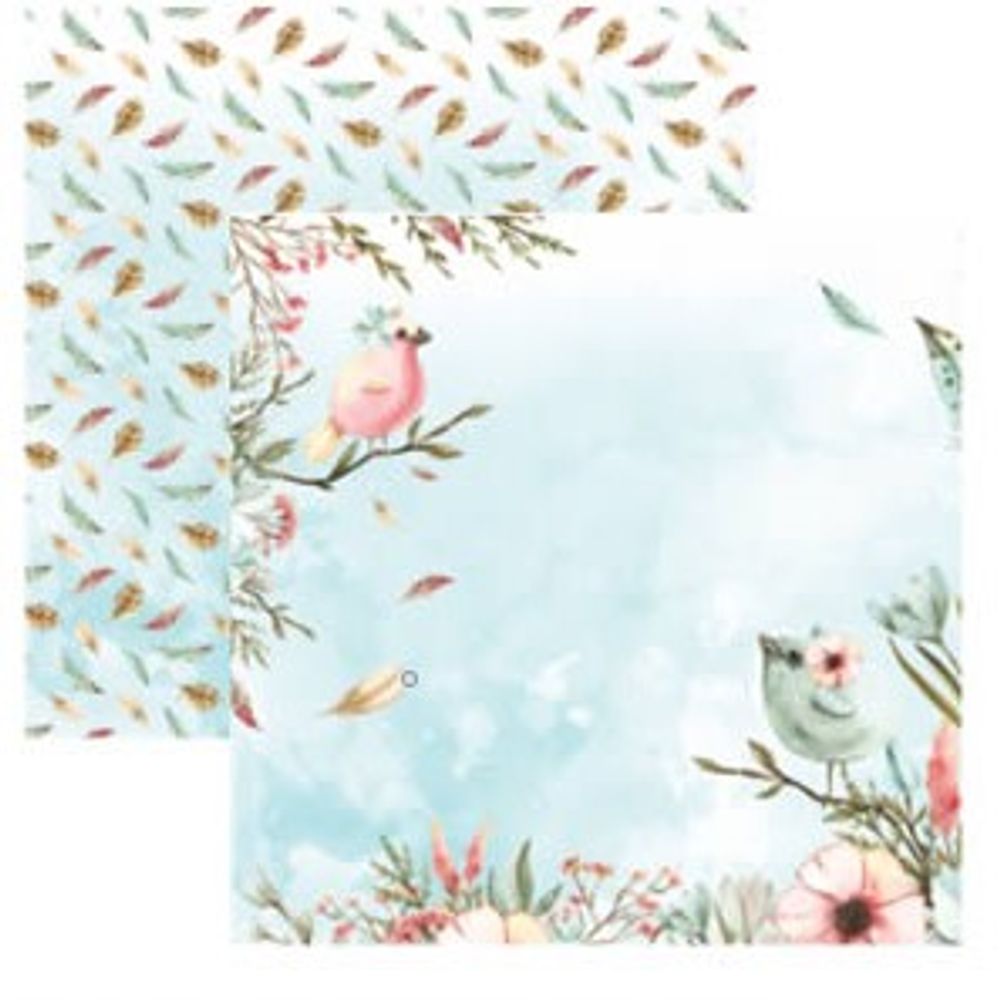 Scrapbook Carta Decorativa 48 Fogli 30,5x30,5 Cm: Fiori Doppio Lato 160g/m² Per Album E DIY - Rosa