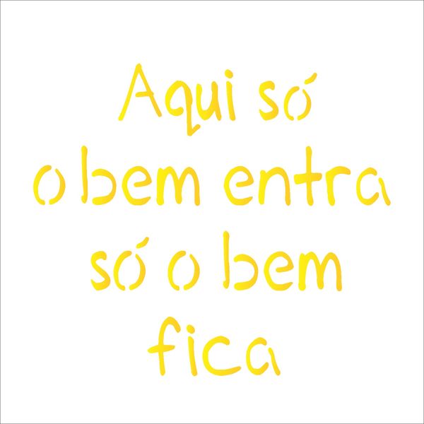 2212---14x14-Simples---Frase-Aqui-so-o-Bem