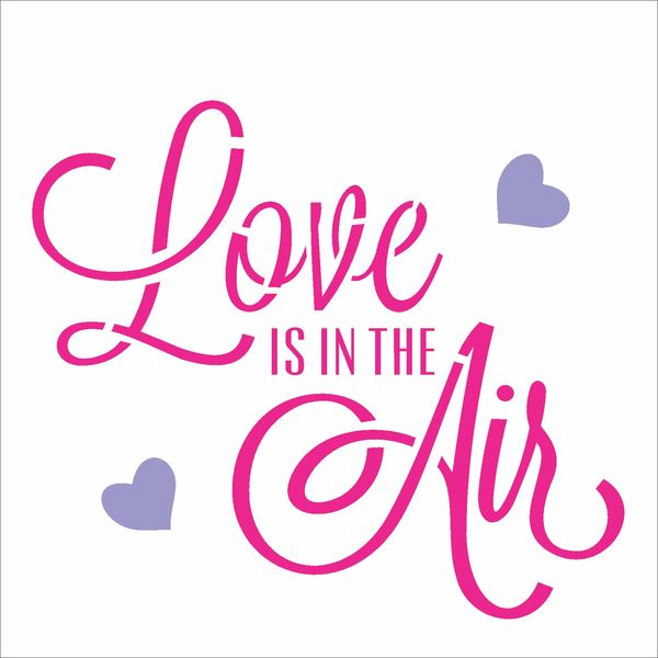 2338---14x14-Simples---Frase-Love-is-in-the-Air