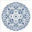 2694---14x14-Simples---Mandala-Flor-Redonda