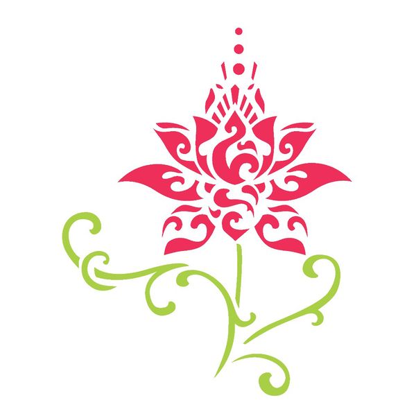 2245---15x20-Simples---Flor-de-lotus-Estilizada