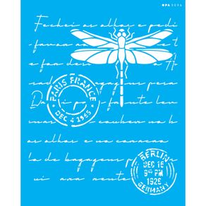 3096---20x25-Simples---Carta-Antiga-Libelula