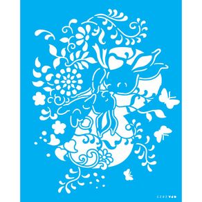 2825---20x25-Simples---Mae-e-Filho-Coelhos-I