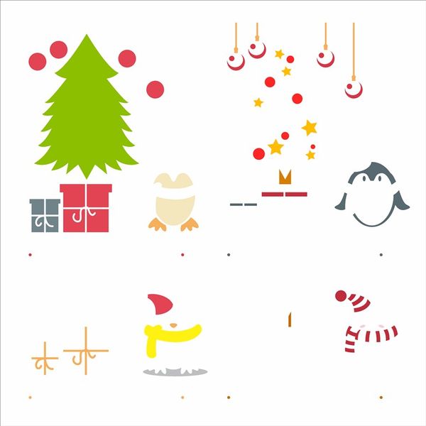 3008---305x305-Simples---Arvore-de-Natale-Pinguim