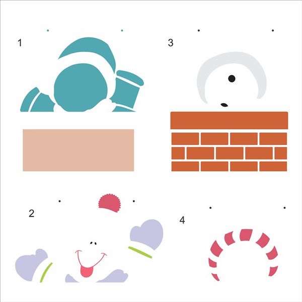 3007---305x305-Simples---Boneco-de-Neve