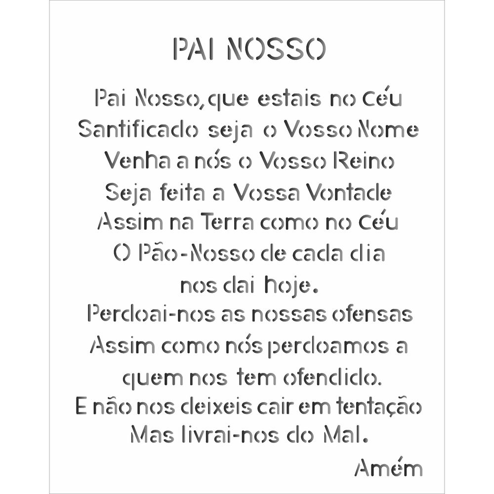 Significado pai 1 - Comprar em Doce Estêncil