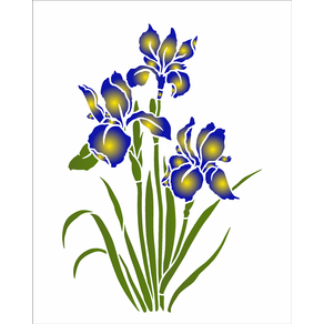 3389---20x25-Simples---Flor-Iris