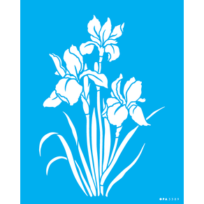 3389---20x25-Simples---Flor-Iris