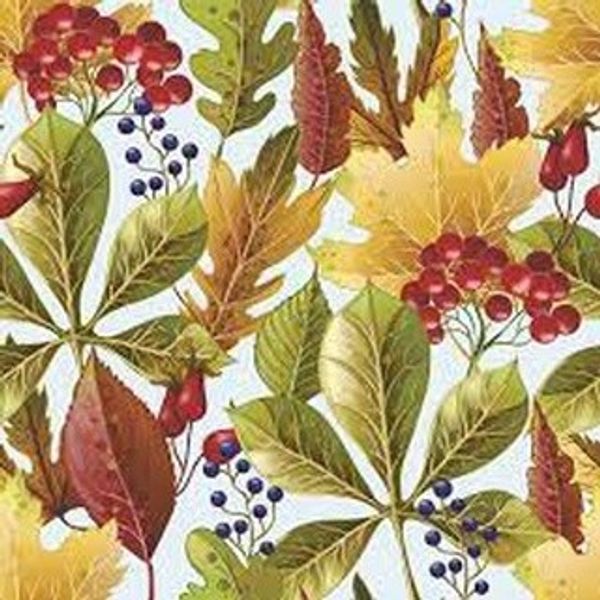 GUARDANAPOS-DECOUPAGE-33X33-ROWANBERRY-AND-FOREST-LEAVES