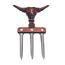 Garfo-Tridente-Boi-Cobre-Velho