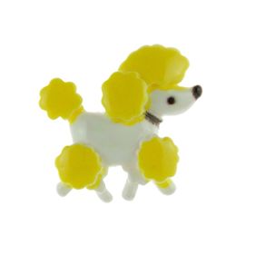 APLIQUE-DE-RESINA-POODLE-AMARELO