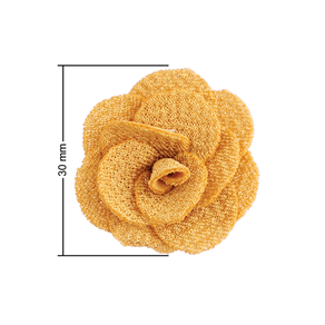 flor-de-tecido-30mm-em-poliester-mostarda-medida