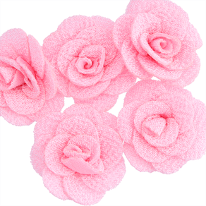 flor-de-tecido-30mm-em-poliester-rosa-5-pecas