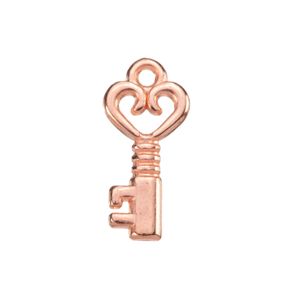 PINGENTE-CHAVE-ROSE