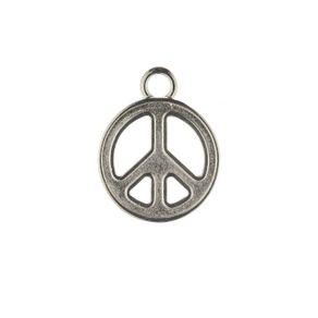 PINGENTE-PEACE-NIQUELADO