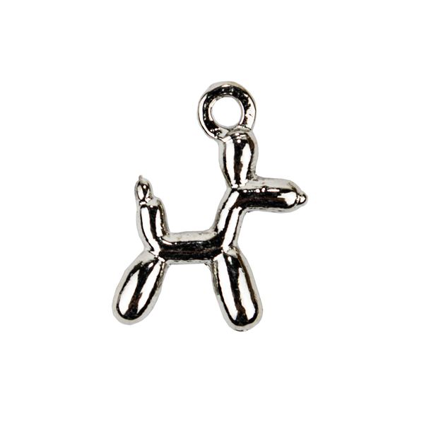 PINGENTE-METAL-BEXIGA-DOG-NIQUELADO