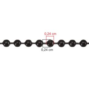 Corrente-Bolinha-24-mm-Preto---Medidas