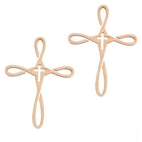 Aplique-Cruz-Laco-de-Fe-com-2-Pecas