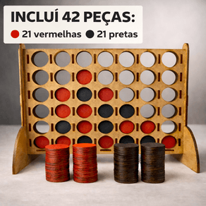 Jogo-Connect-Four-em-madeira